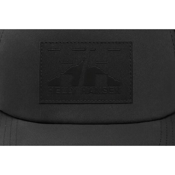 Helly Hansen Nord Mountain Print Trucker Hat Cap Black Snapback One size - Picture 2 of 7